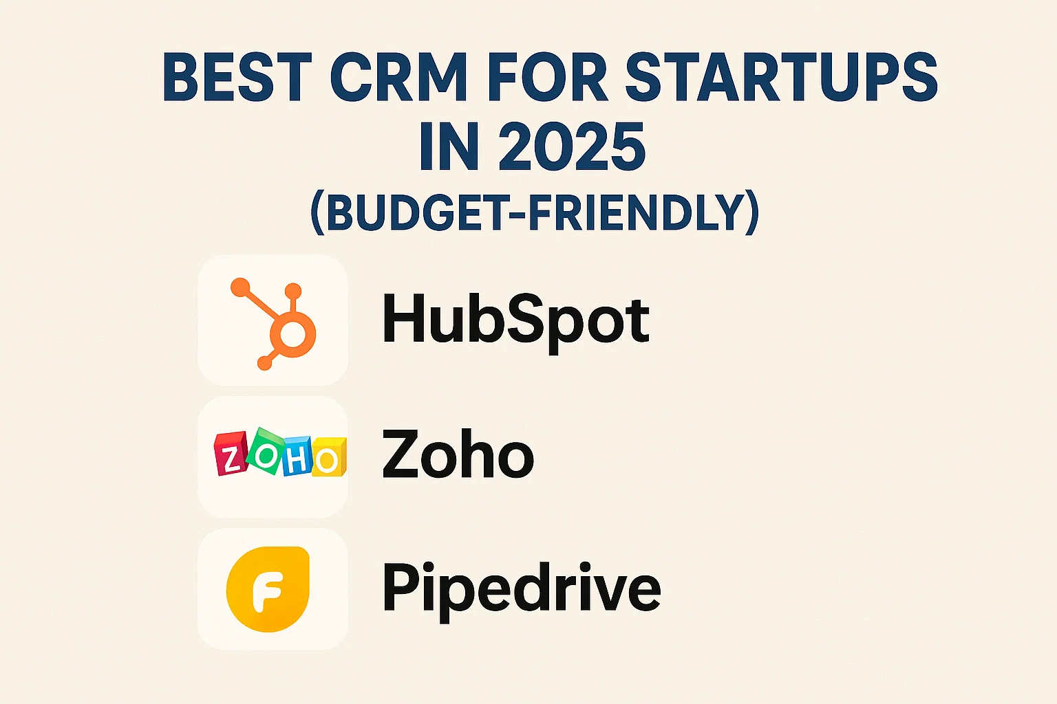 Affordable CRM Solutions for Startups in 2026